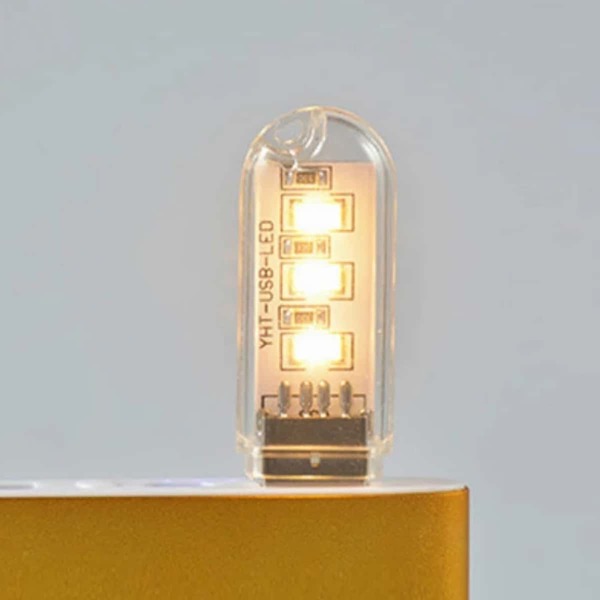 

1шт светодиодная USB-лампа, Жёлтые