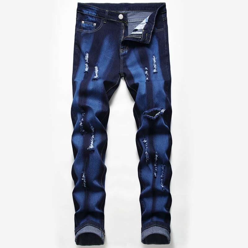 

Guys Ripped Jeans, Dark wash