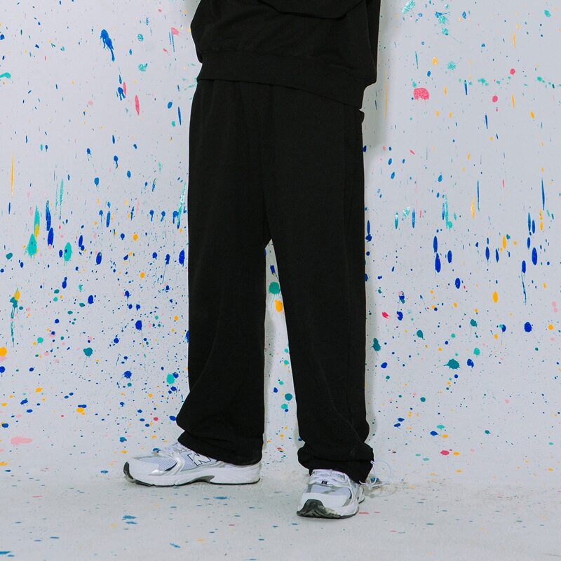

Guys Drawstring Waist Sweatpants, Black