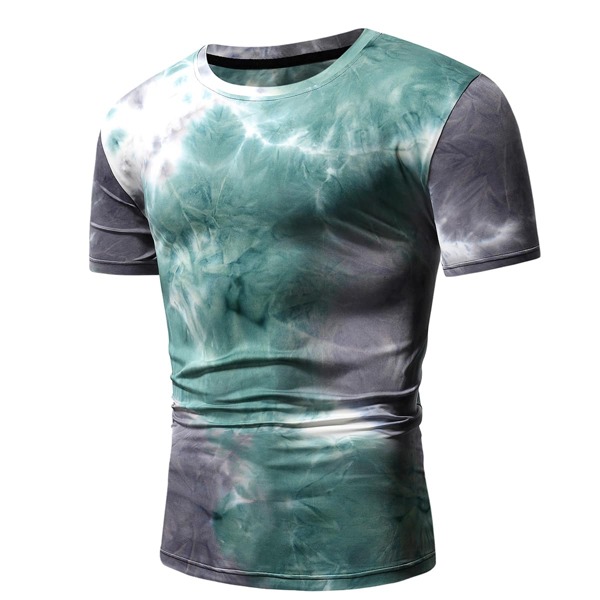 

Men Tie Dye Short Sleeve Tee, Multicolor