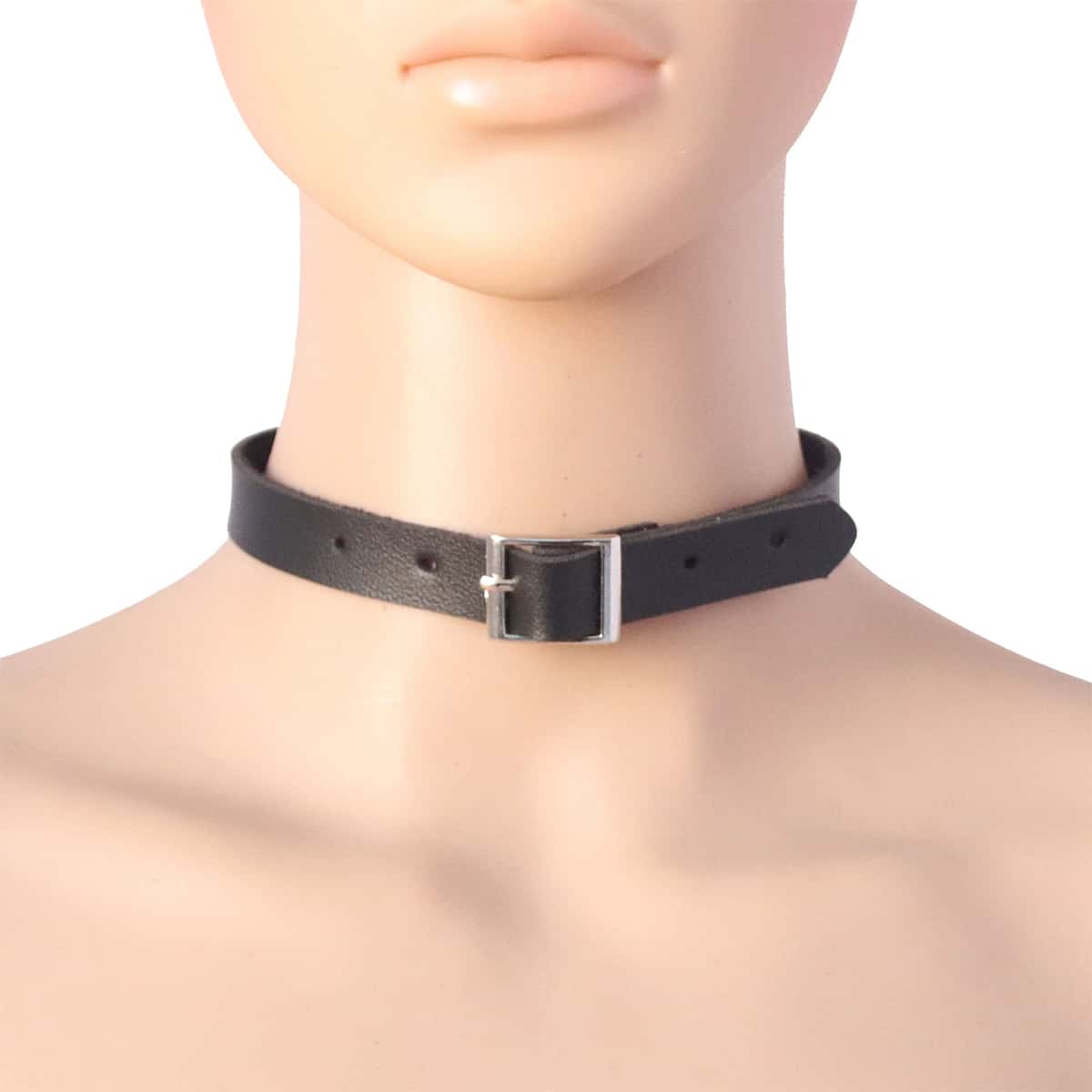 

Belt Buckle Choker, Black
