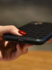 Vỏ máy chần gòn rắn tương thích với iPhone - màu đen - Xem 4