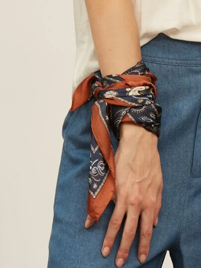 MOTF PREMIUM PAISLEY PRINT BANDANA CLASSIC HEAD WRAP COWBOY COWGIRL  FOR  ALL SEASONS ,HAIR BAND,HEAD BAND IDEAL FOR DRESSING UP YOUR LOOK