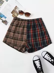 Quần short Sọc ca rô Giải trí - Nhiều màu - Xem 1