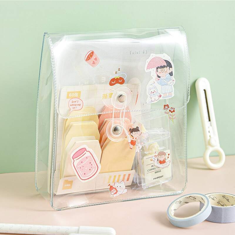 

1pc Clear Stationery Storage Bag