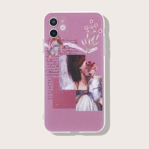 

Чехол для iPhone с узором, Многоцветный