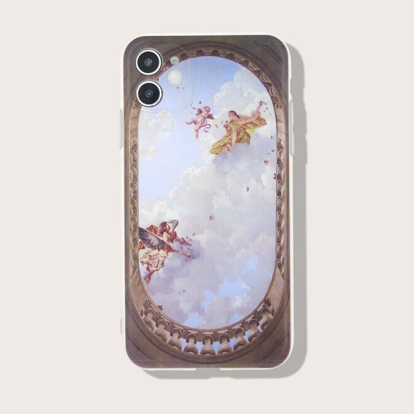 

Figure Graphic iPhone Case, Multicolor