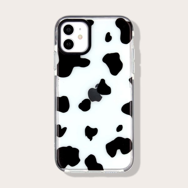 

Graphic Clear iPhone Case, Multicolor
