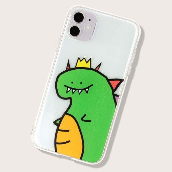 

Cartoon Dinosaur iPhone Case, Multicolor