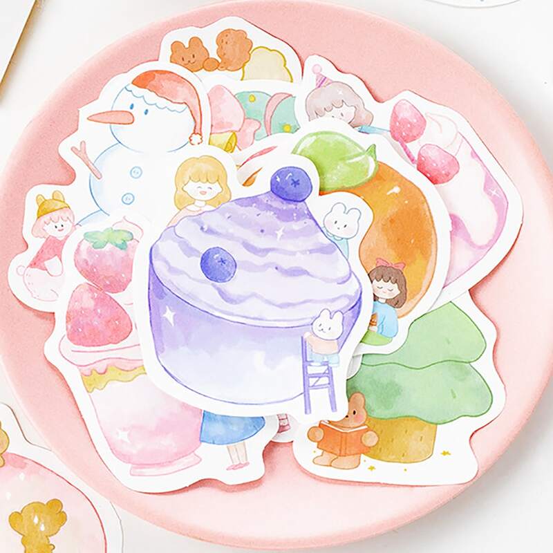 

30pcs Cartoon Graphic Random Sticker, Multicolor