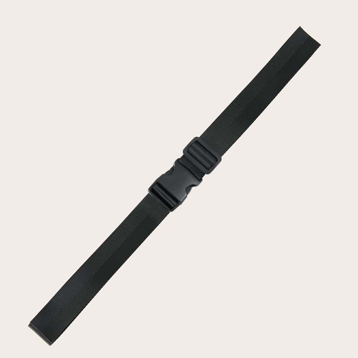 

Wide Tape Belt, Black