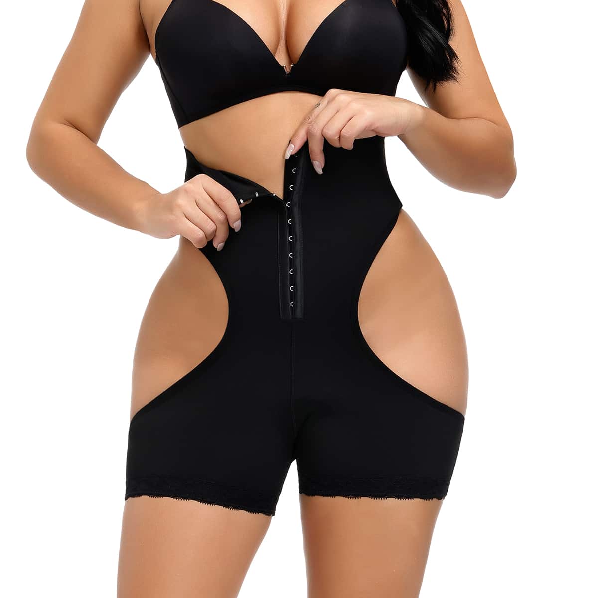 

Cut Out Shapewear Panty, Black