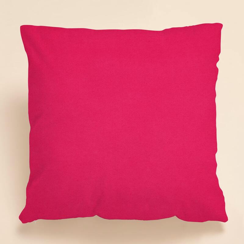 

Plain Cushion Cover Without Filler, Hot pink