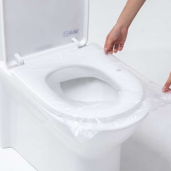 

6pcs Disposable Toilet Seat Cover, Clear