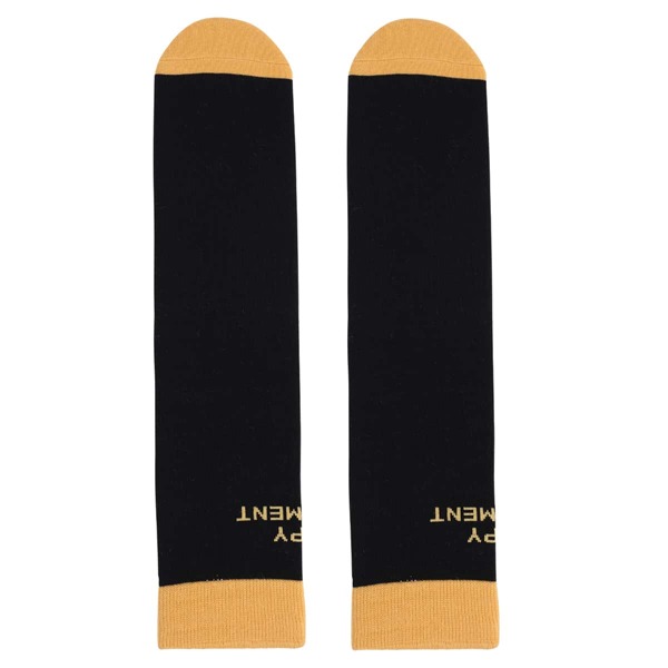 

Letter Graphic Socks, Black