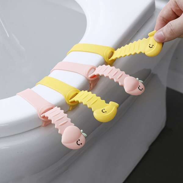 

1pc Fruit Design Random Toilet Seat Lifter Handle, Multicolor