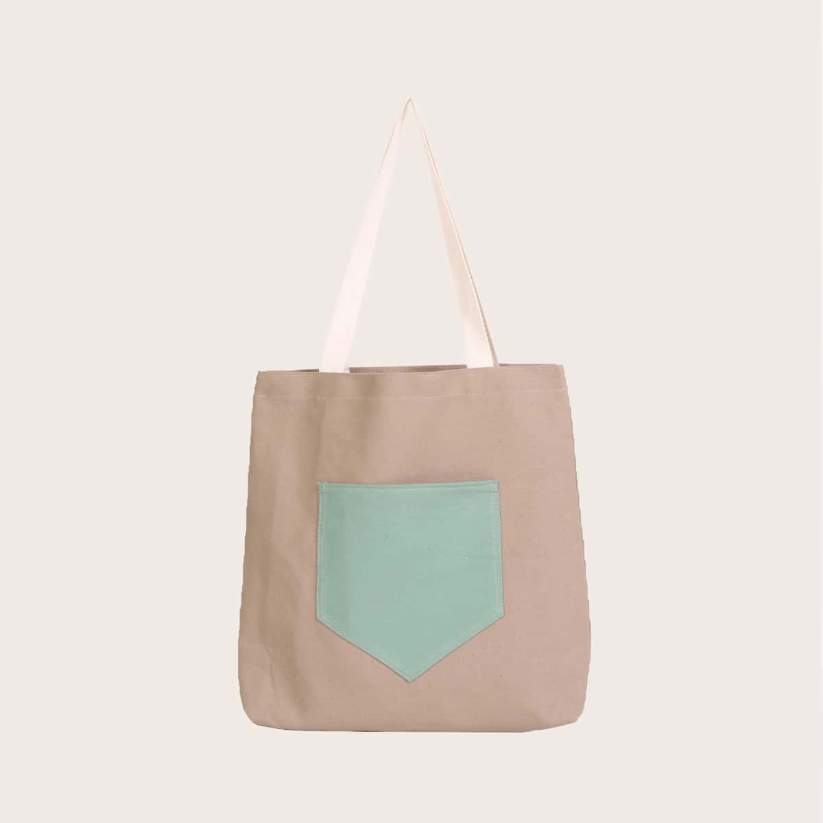 Image of Large Capacity Canvas Shopper Bag