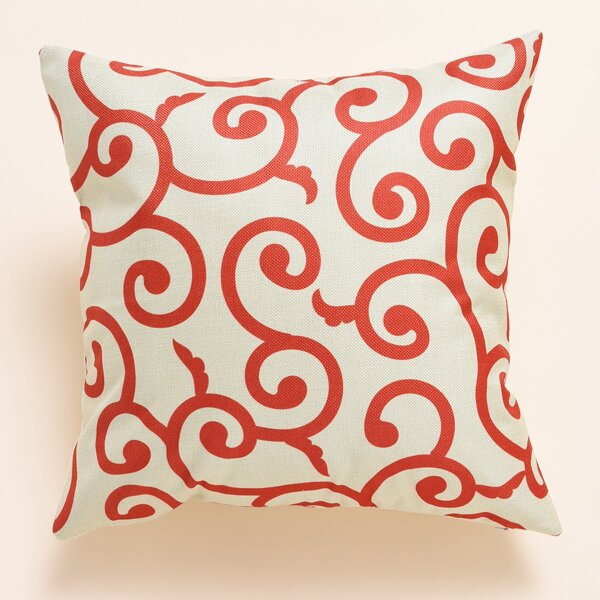 

Graphic Print Cushion Cover Without Filler, Multicolor