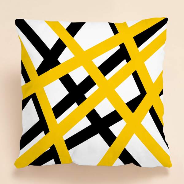 

Geometric Pattern Cushion Cover Without Filler, Multicolor