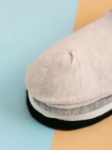 5pairs Letter Graphic Cartoon Graphia Socks - Multicolor - View 3