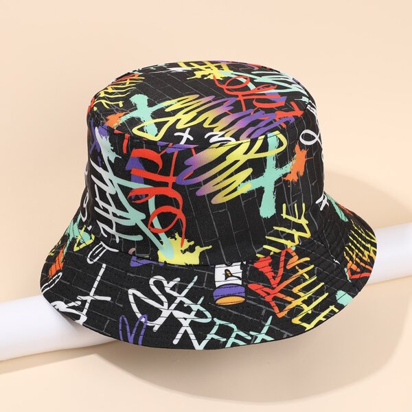 

Graphic Bucket Hat, Multicolor