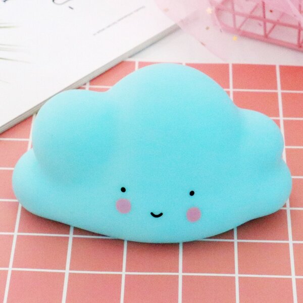 

1pc Cloud Shaped Night Light, White