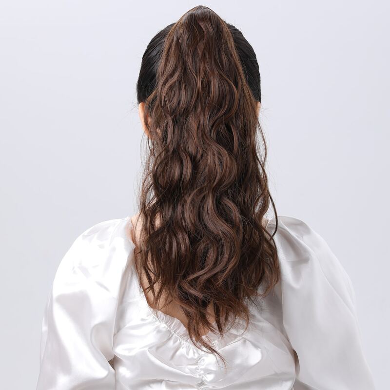 

Curly Ponytail Extension With Claw, Brown