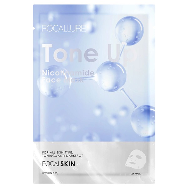 

1шт косметическая маска с никотинамидом, Белый