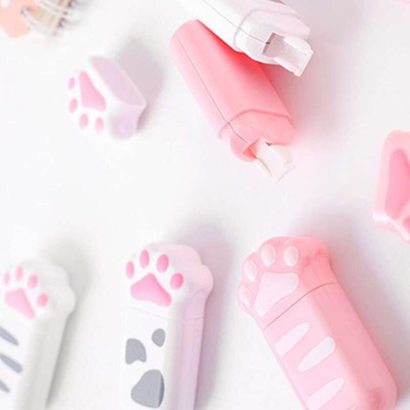 

1pc Random Cat Paw Correction Tape, Multicolor
