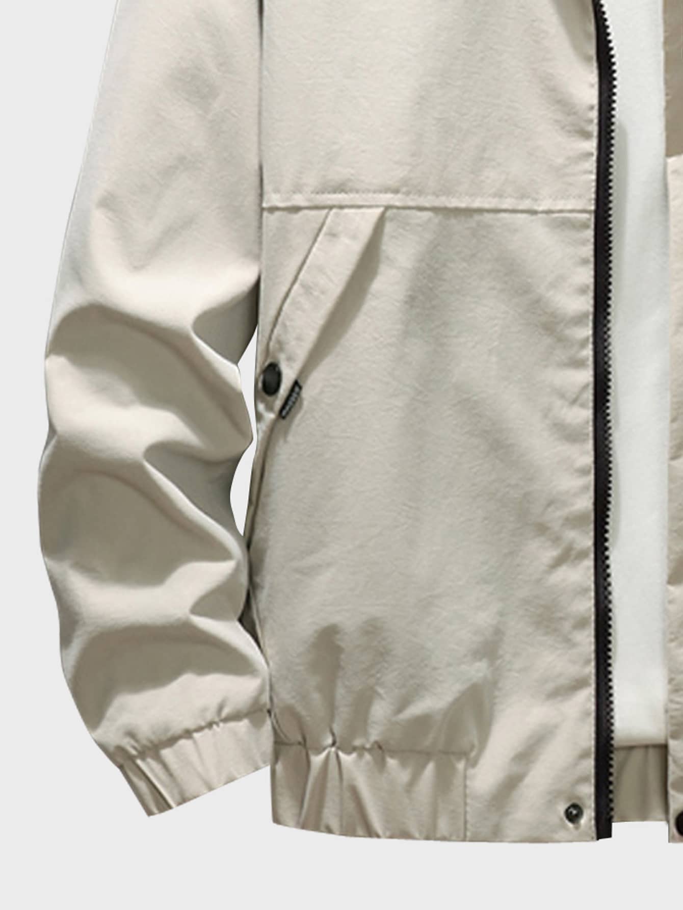 Manfinity メンズモノグラムジップジャケット | SHEIN JAPAN