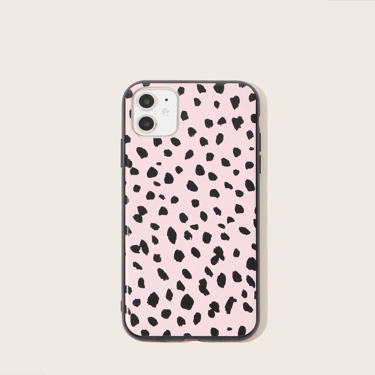 

Dalmatian iPhone Case, Baby pink