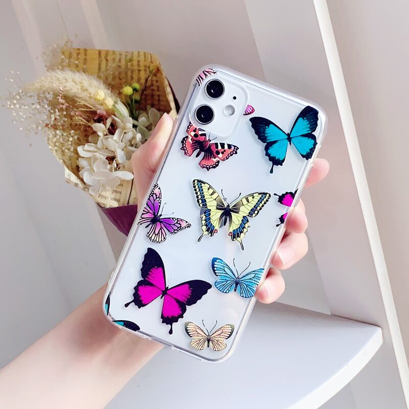 

Butterfly Clear iPhone Case