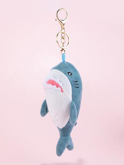 Cartoon Shark Bag Charm