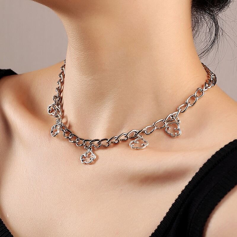 

Cloud Chain Choker, Silver