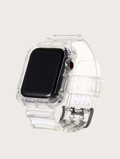 1個 クリア Apple Watch用バンドの画像