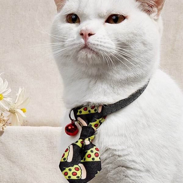 

Cartoon Graphic Pet Necktie, Multicolor