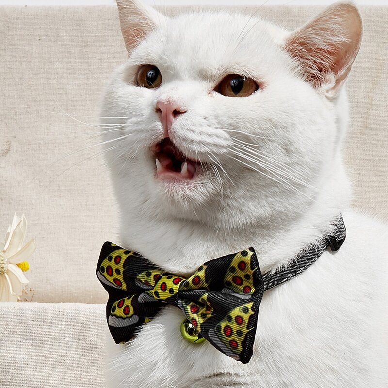

Cartoon Graphic Pet Bow Tie, Multicolor