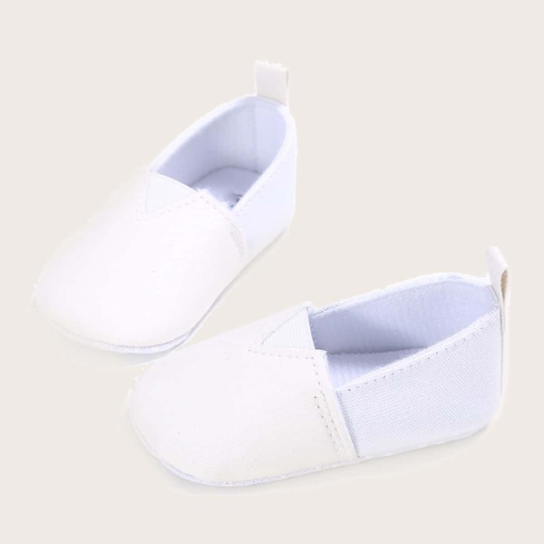 

Baby Girl Minimalist Flats, White