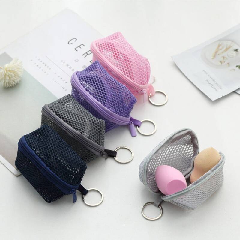 

1pc Random Portable Mesh Storage Bag, Multicolor
