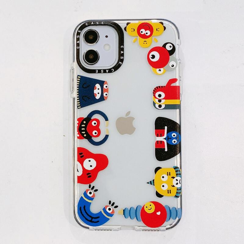 

Cartoon Clear iPhone Case