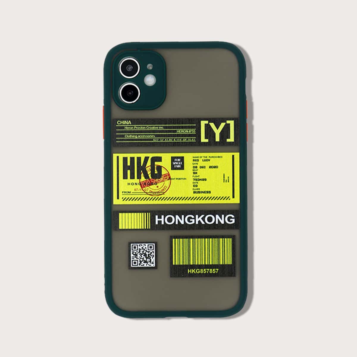 

Letter Graphic iPhone Case, Multicolor