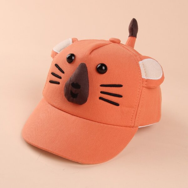 

Baby Cartoon Baseball Cap, Orange