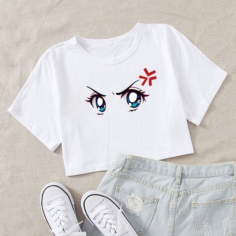 

Eye Print Tee, White