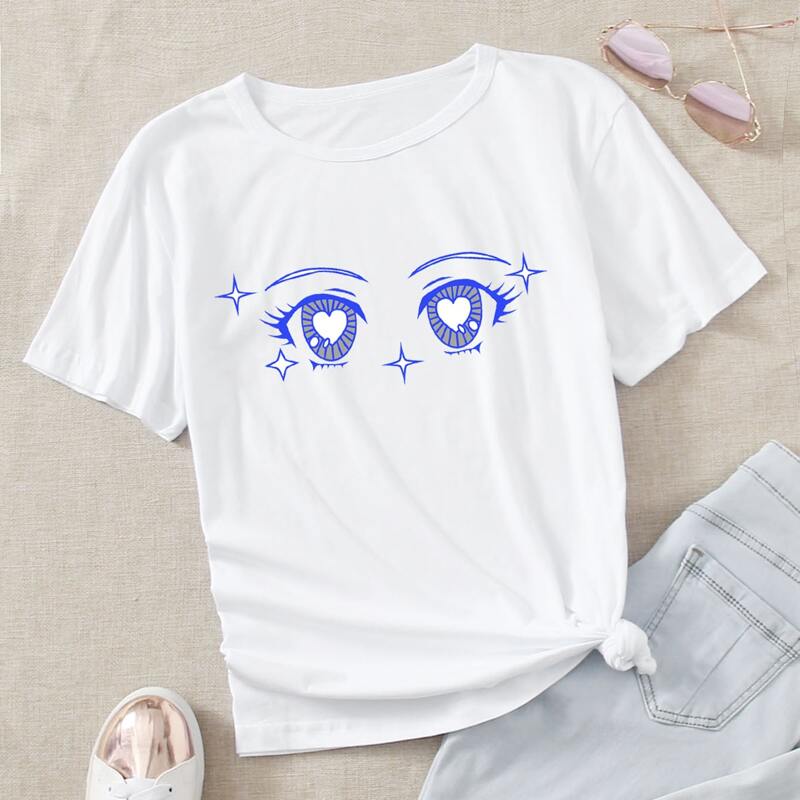 

Eye Print Tee, White