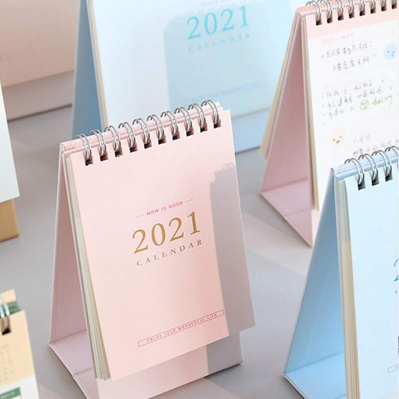 

1pc Mini 2021 Calendar, Multicolor