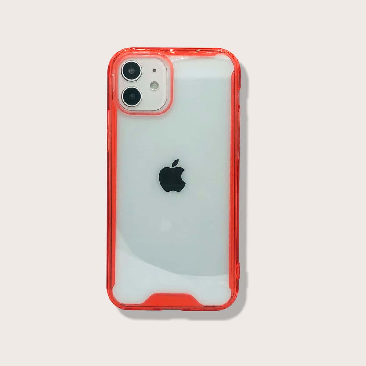 

Contrast Frame Clear iPhone Case