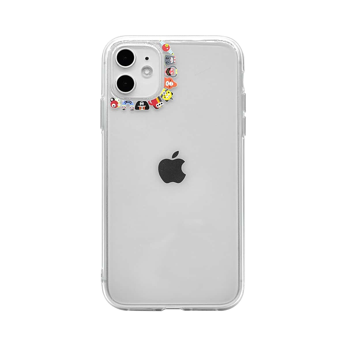 

Cartoon Lens Frame Clear iPhone Case