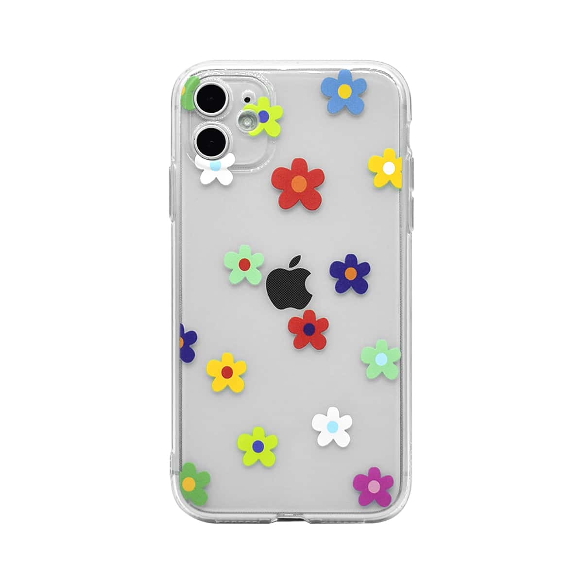 

Floral Clear iPhone Case, Multicolor
