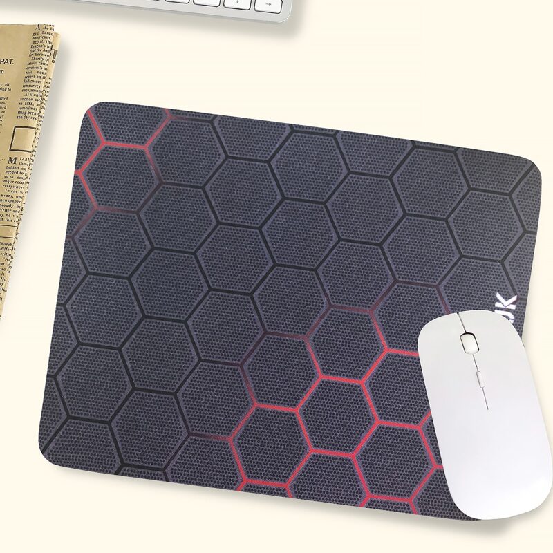 

Geometric Pattern Mouse Pad, Multicolor