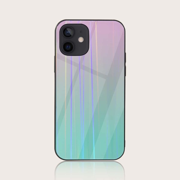 

Metallic Gradient iPhone Case, Green